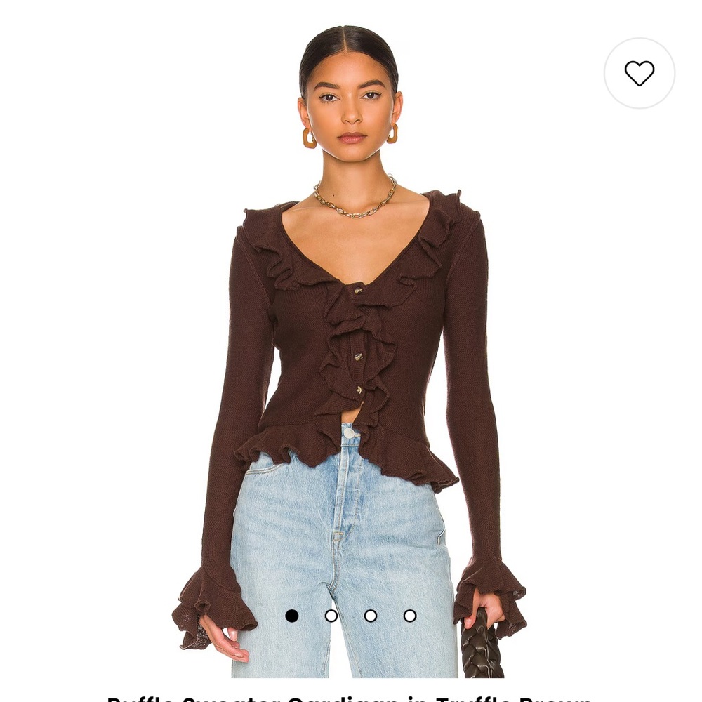 Revolve LPA Ruffle Cardigan